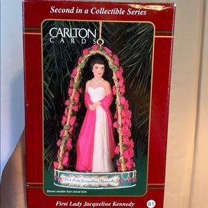 Carlton cards Jackie O collectable ornament